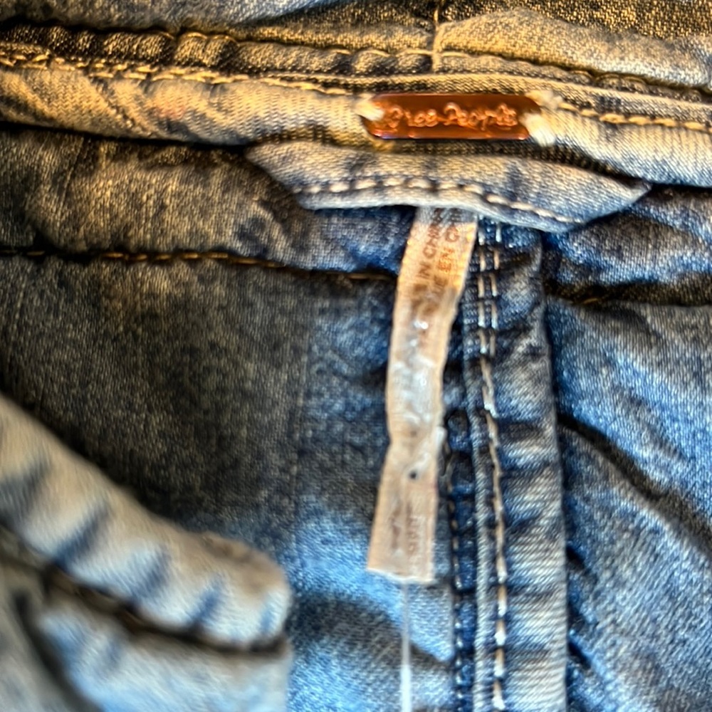 Free People Denim Dolman Quilted Jacket - Picture 7 of 16